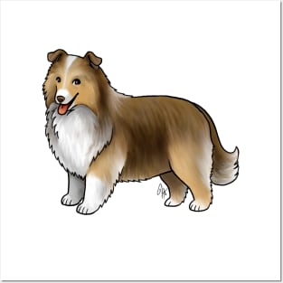 Dog - Shetland Sheepdog - Sable Posters and Art